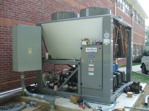 New Carrier High-Efficiency Chiller; turn-key building solutions